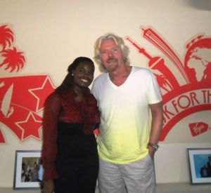 Onyka and Mr. Branson