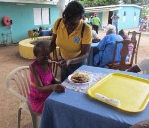 This picture was taken at one of FFP's Christmas treats